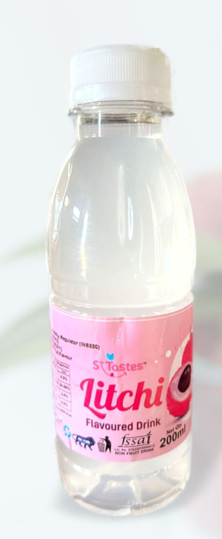 Litchi Fruit Juice - Natural Flavor 180ml | 24 Bottles per Bundle | Pack of 50 Bundles